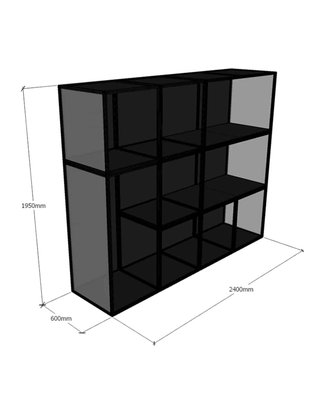 DF2402 – Moducase Wall Unit