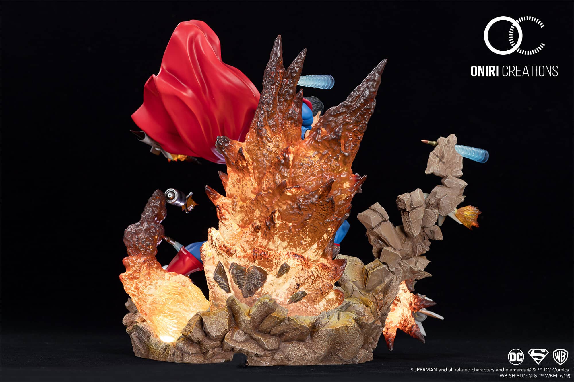 superman for tomorrow statue