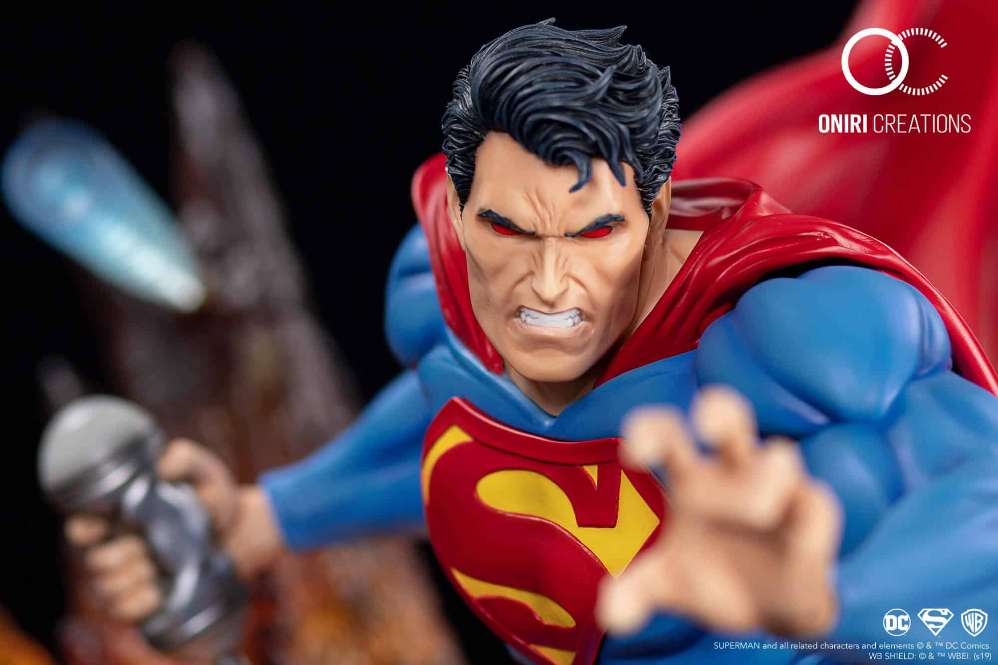 superman for tomorrow statue