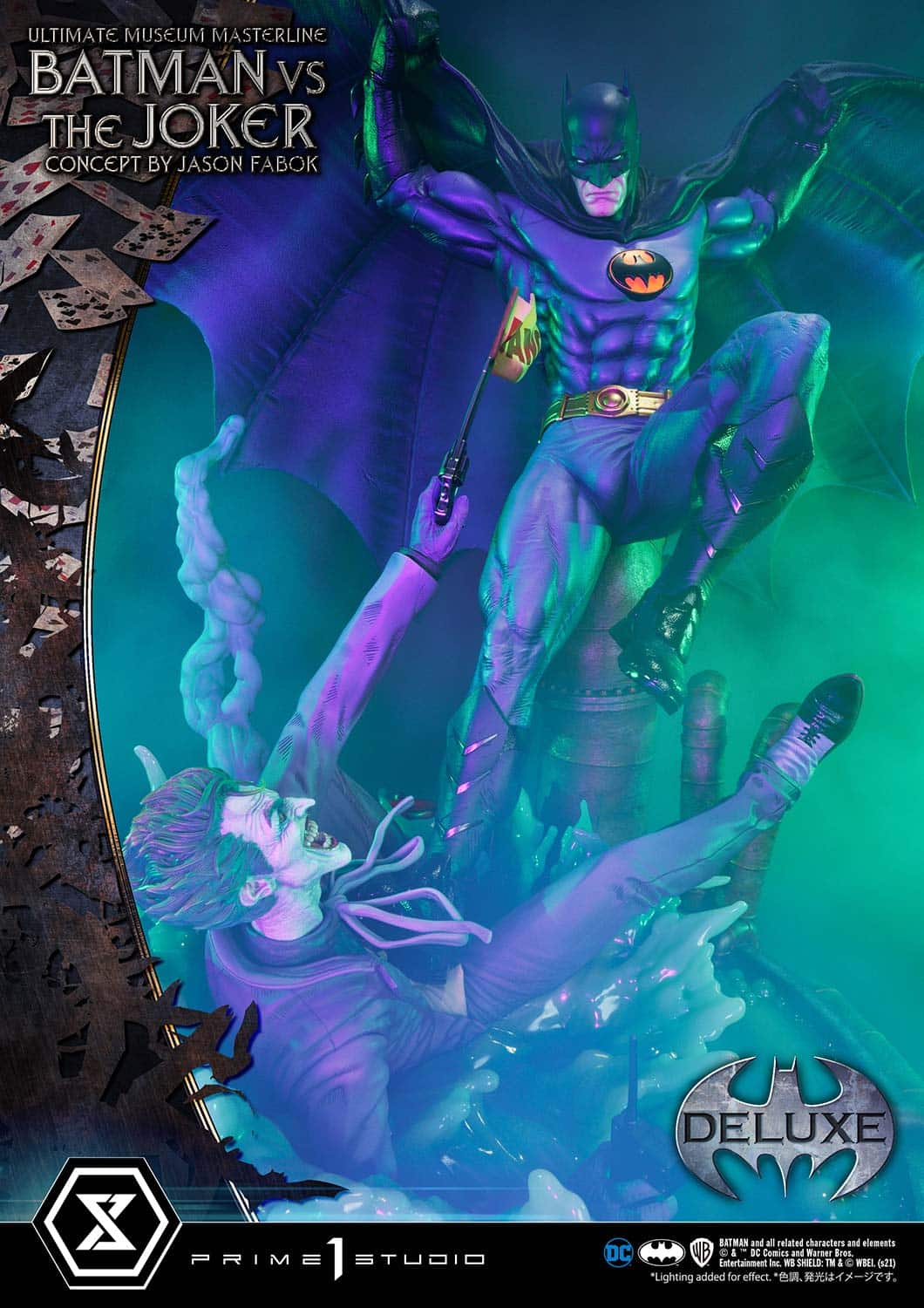 Ultimate Museum Masterline Batman Versus The Joker Statue Concept By Jason Fabok