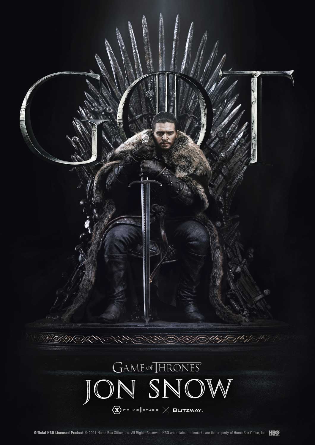Game of Thrones Jon Snow Statue