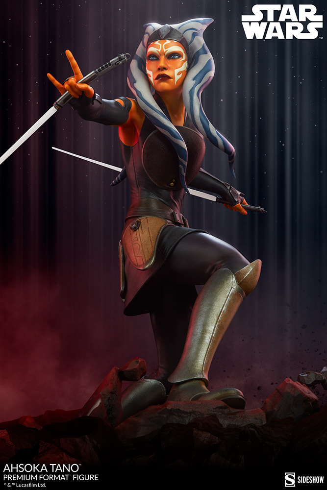 Star Wars Clone Wars Ahsoka Tano Premium Format Figure Exclusive Edition