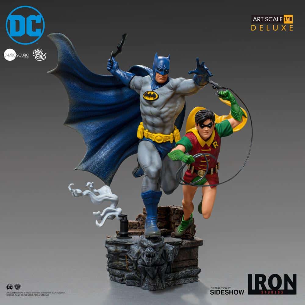 Batman and Robin Statue Deluxe