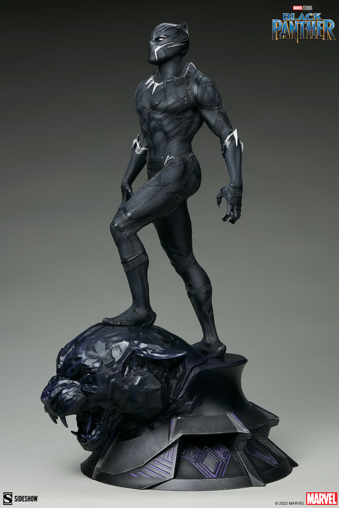 black panther premium format figure marvel gallery ae b