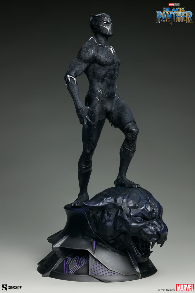 black panther premium format figure marvel gallery ae dcf