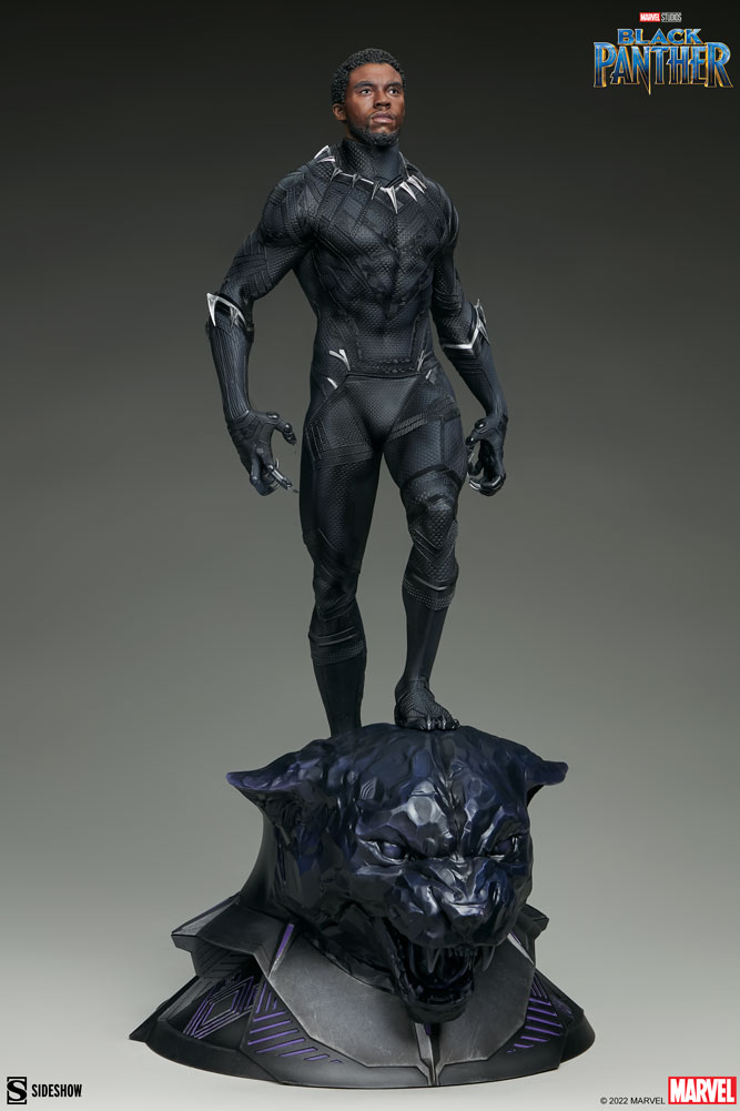 black panther premium format figure marvel gallery ae b