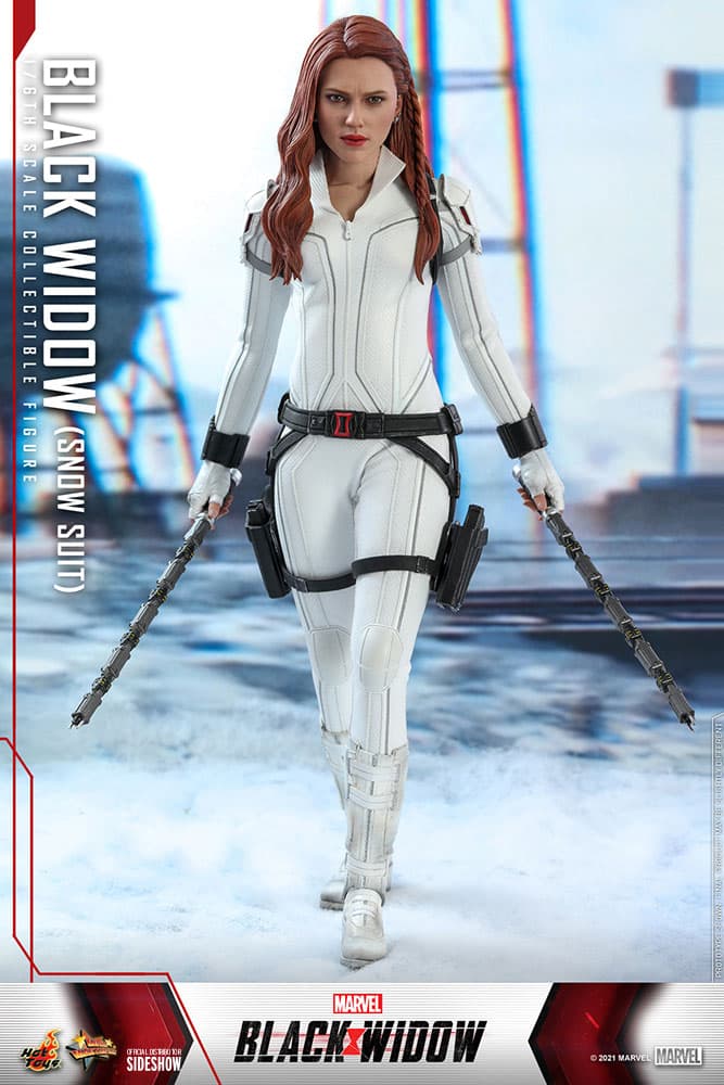 Black Widow Sixth Scale Figure Snow Suit Version