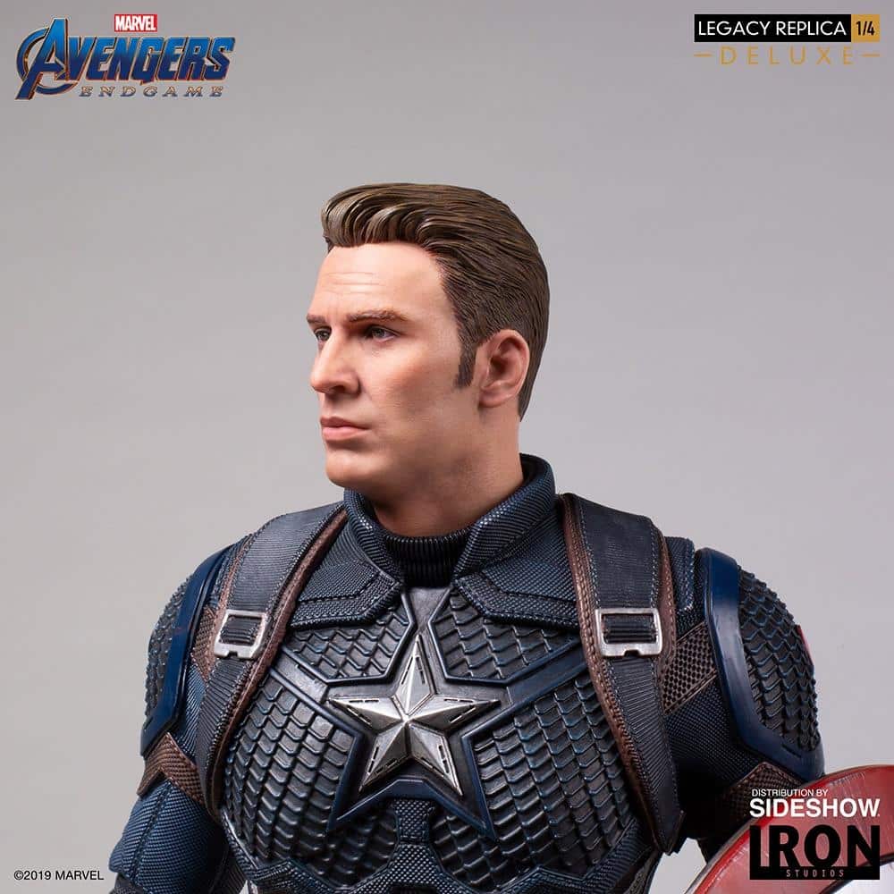 captain america deluxe marvel gallery cddf c