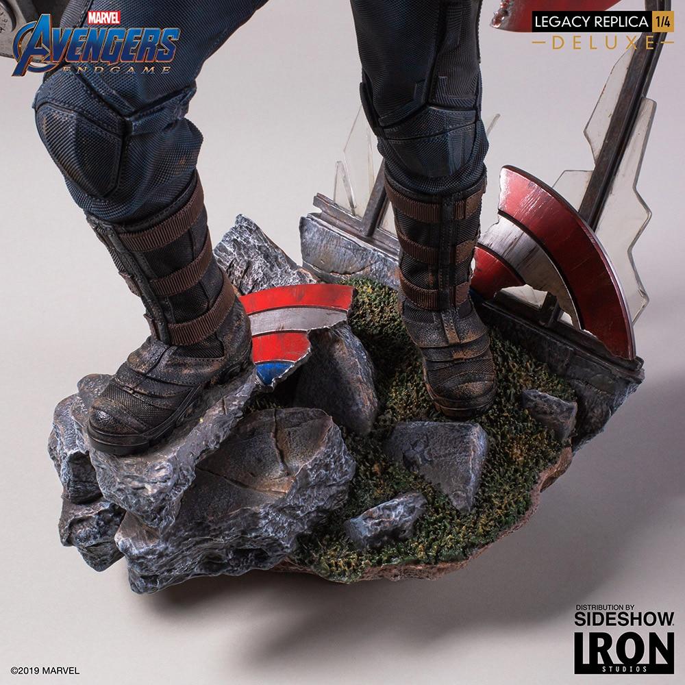 captain america deluxe marvel gallery cddf