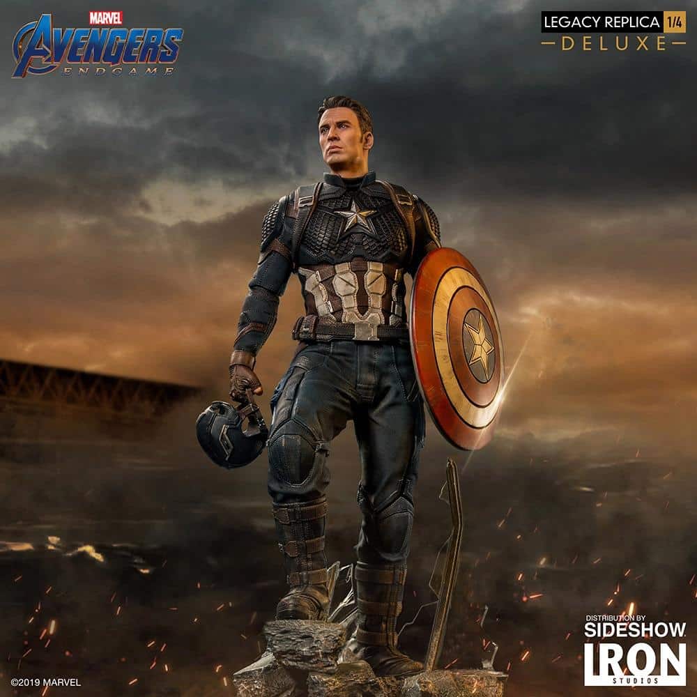 captain america deluxe marvel gallery cddf a fd
