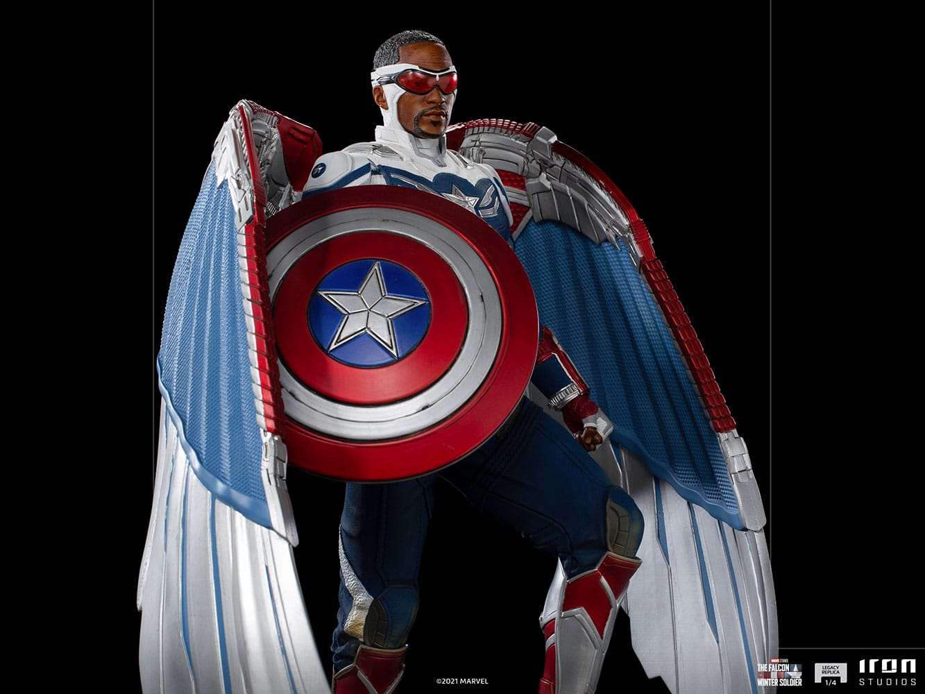 captain america sam wilson complete version marvel gallery d e d e