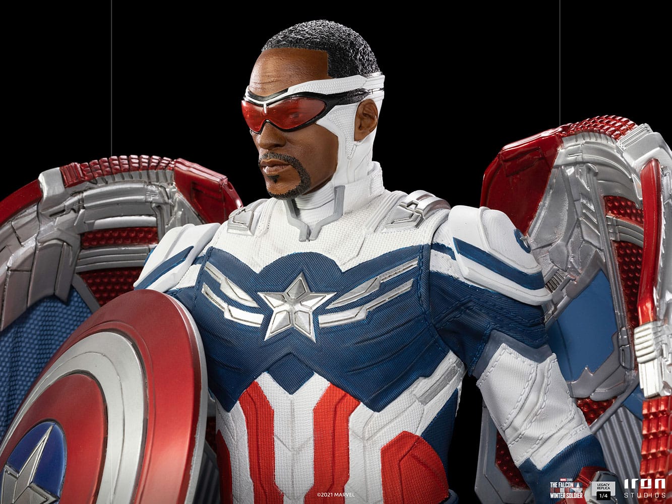 captain america sam wilson complete version marvel gallery d f
