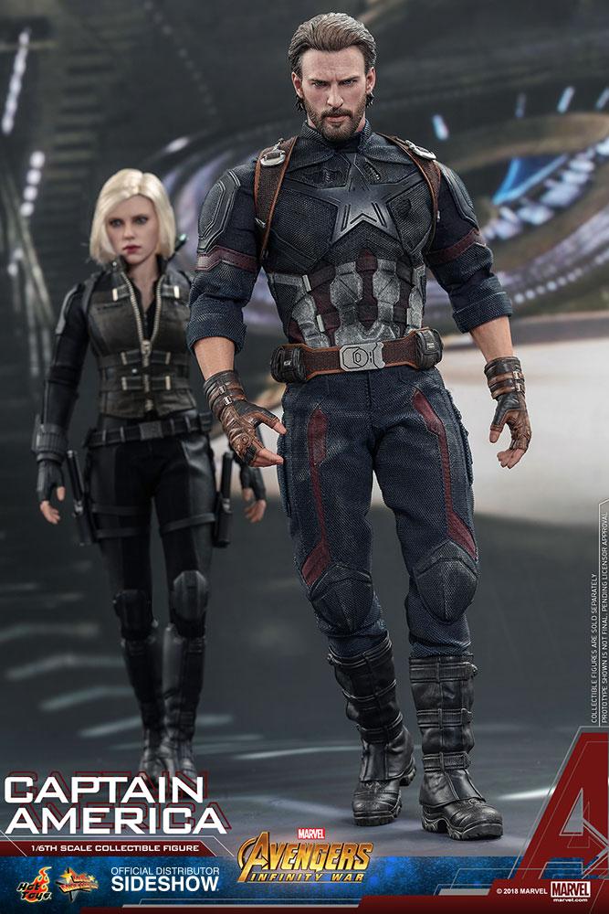 Avengers Infinity War Captain America Sixth Scale Figure