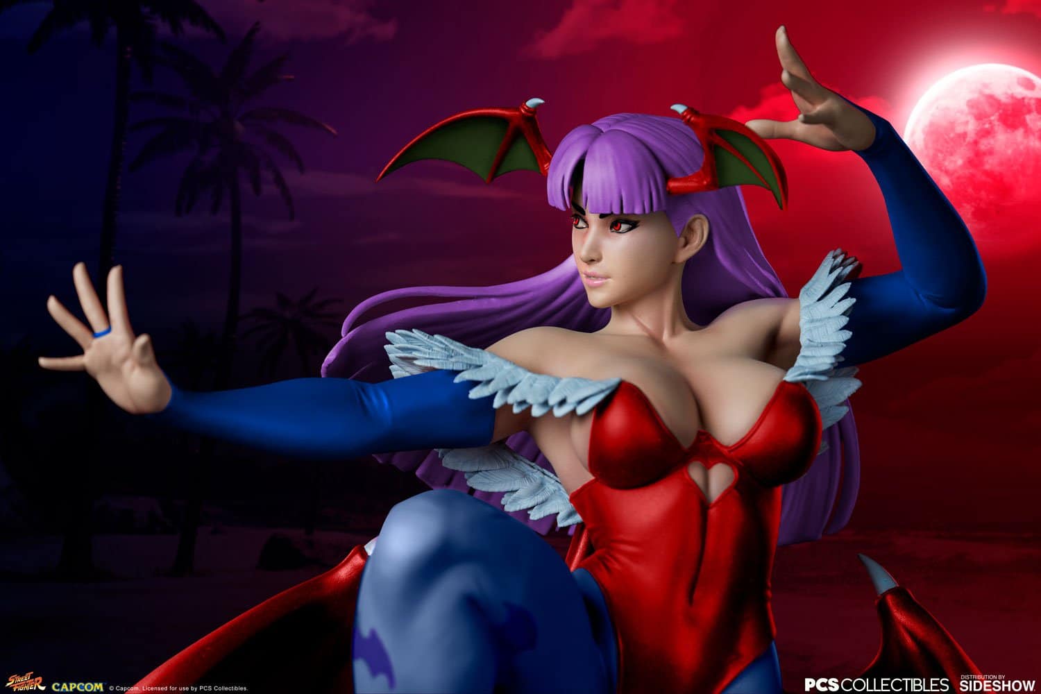 chun li morrigan player street fighter gallery e c c b