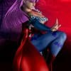 chun li morrigan player street fighter gallery e c c e e