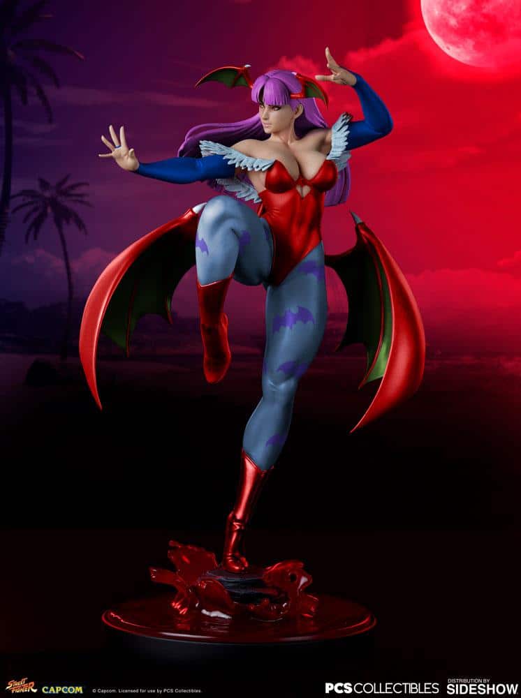 chun li morrigan player street fighter gallery e c c eb e