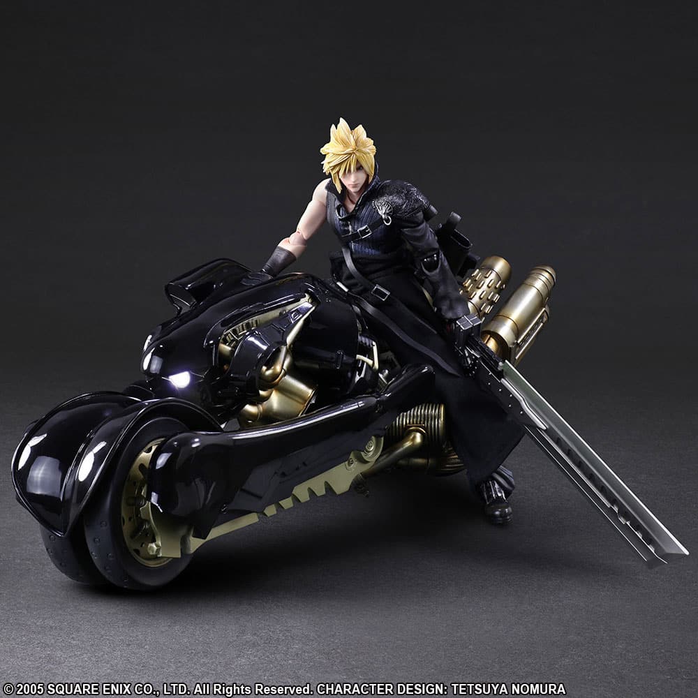 cloud strife fenrir final fantasy gallery da b b