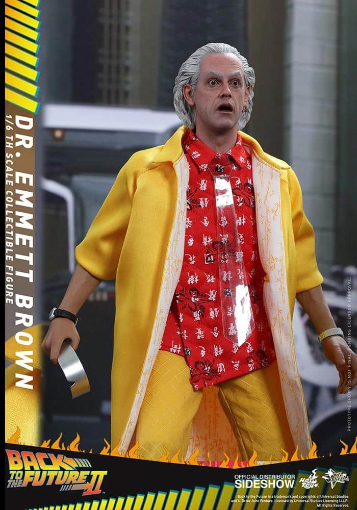 dr emmett brown back to the future gallery c db e
