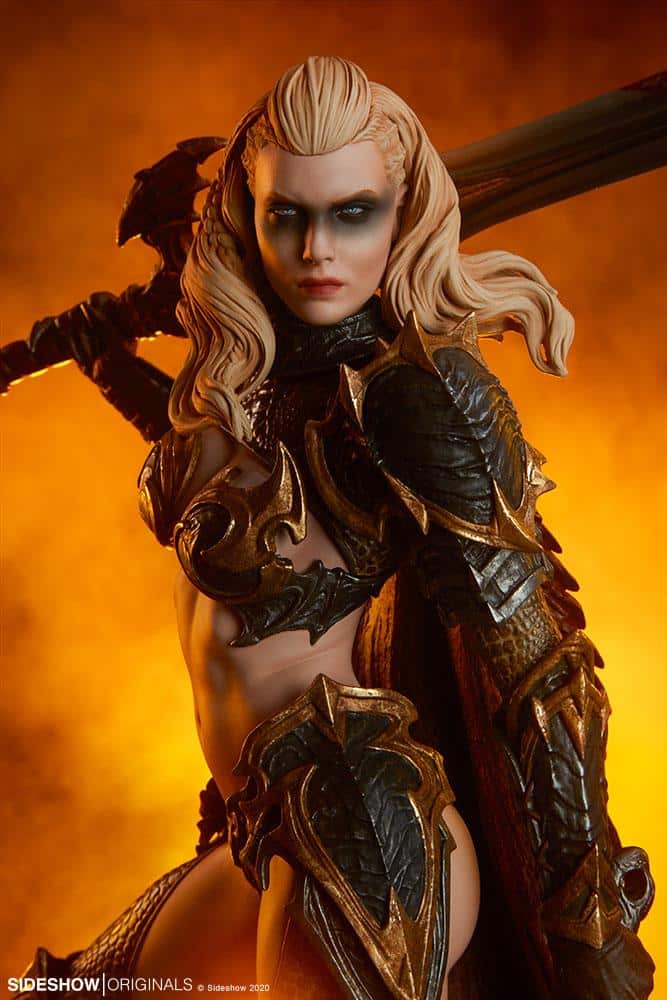 dragon slayer warrior forged in flame sideshow originals gallery f b