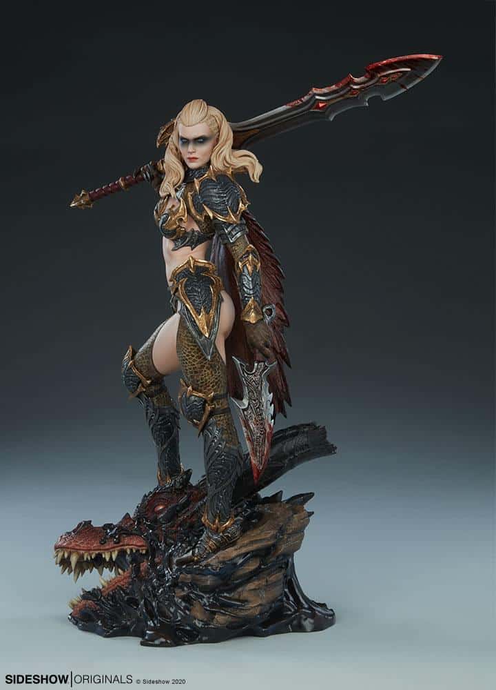 dragon slayer warrior forged in flame sideshow originals gallery f cc