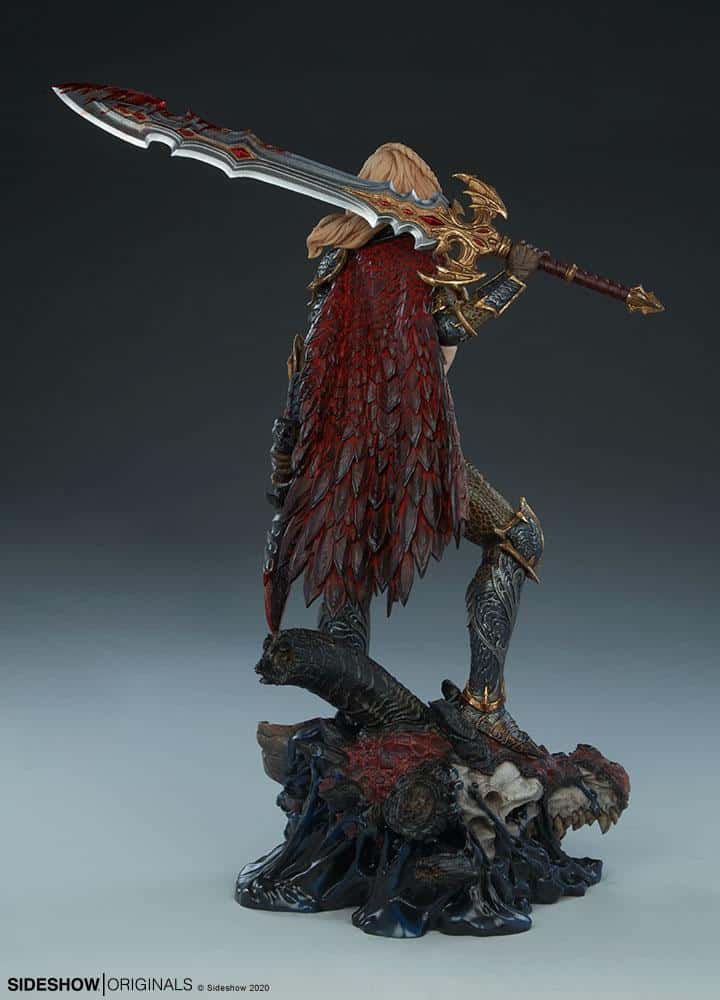 dragon slayer warrior forged in flame sideshow originals gallery f d c b