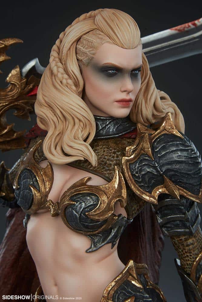 dragon slayer warrior forged in flame sideshow originals gallery f e