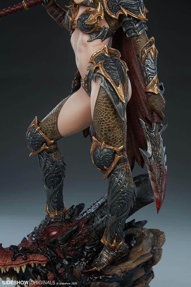 dragon slayer warrior forged in flame sideshow originals gallery f b