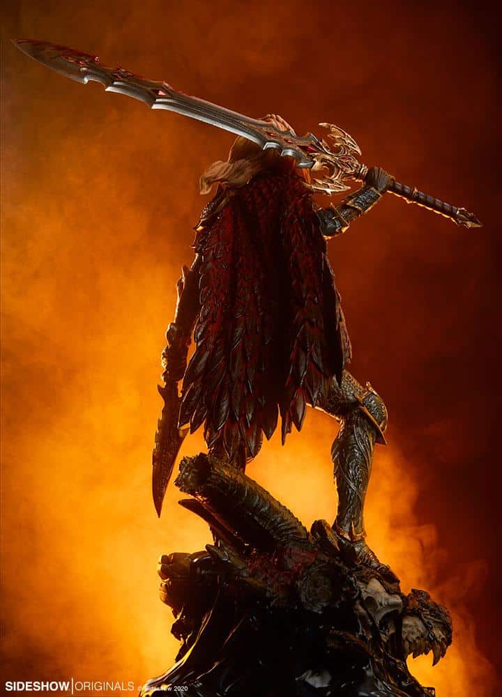 dragon slayer warrior forged in flame sideshow originals gallery f a