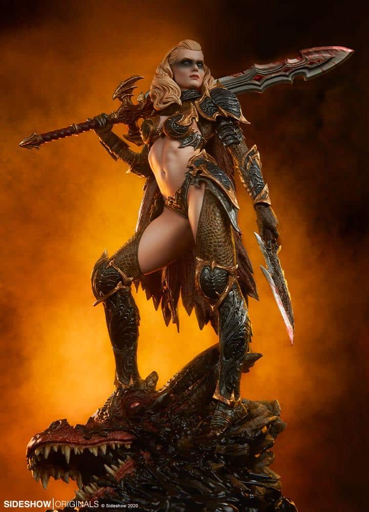dragon slayer warrior forged in flame sideshow originals gallery f e