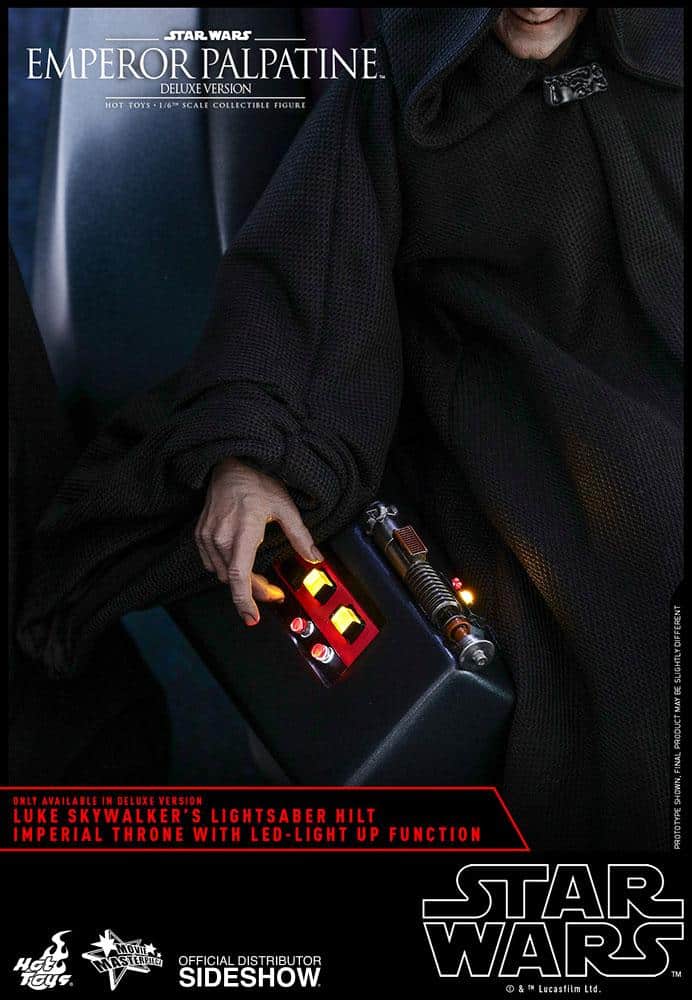 emperor palpatine deluxe version star wars gallery c d a d