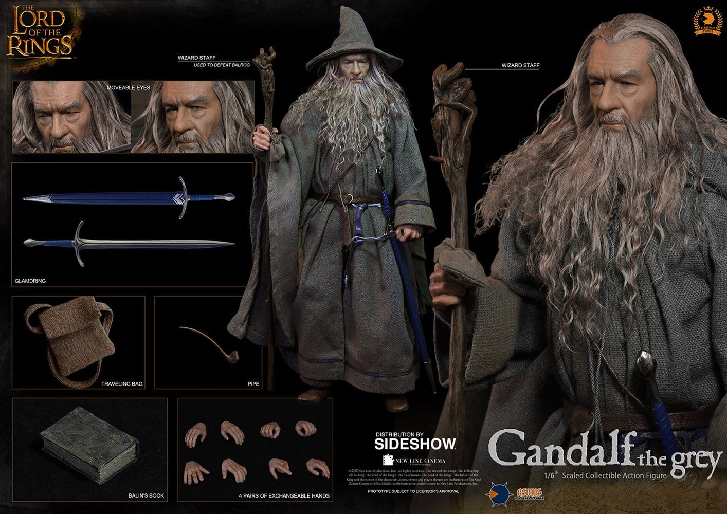 gandalf the grey the lord of the rings gallery d e
