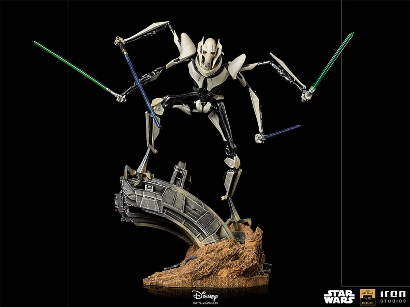 general grievous deluxe star wars gallery e d d
