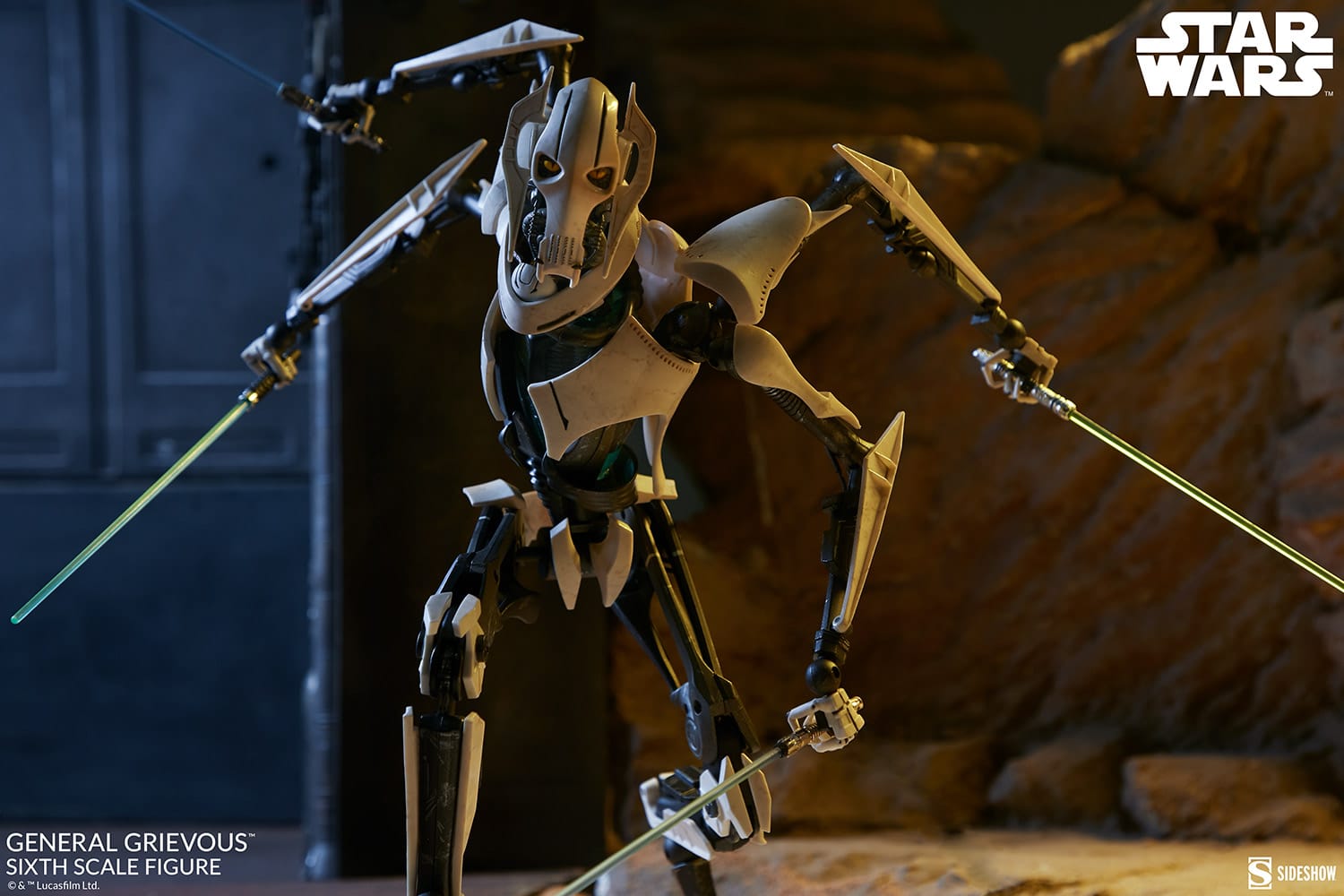 Star Wars General Grievous Sixth Scale Figure