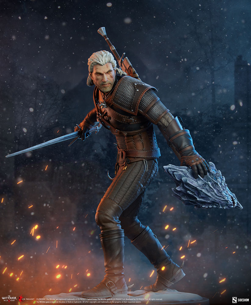 The Witcher 3 : Wild Hunt Geralt Statue