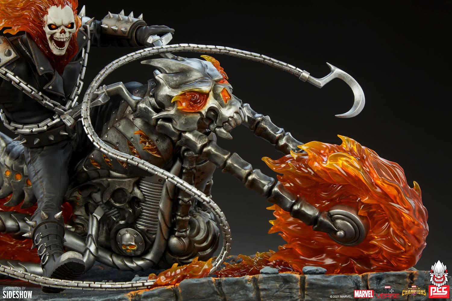 ghost rider sixth scale diorama pcs marvel gallery bbc e c