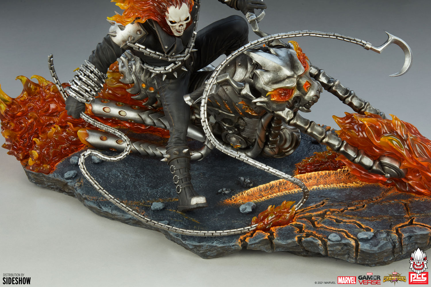 ghost rider sixth scale diorama pcs marvel gallery bd e