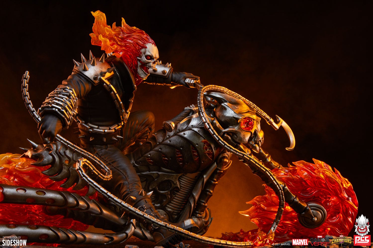 ghost rider sixth scale diorama pcs marvel gallery bd f