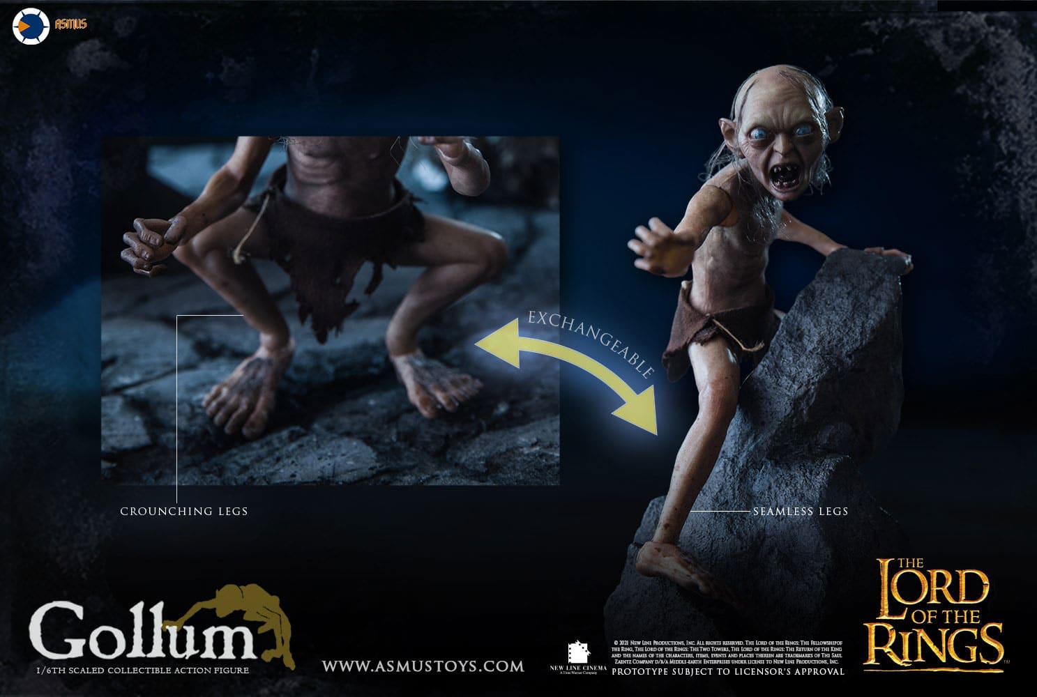 gollum luxury edition the lord of the rings gallery ade dd