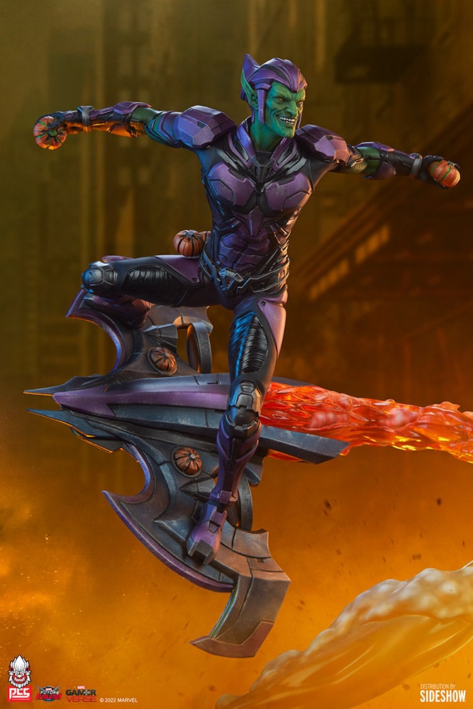 green goblin sixth scale diorama pcs marvel gallery b f ce