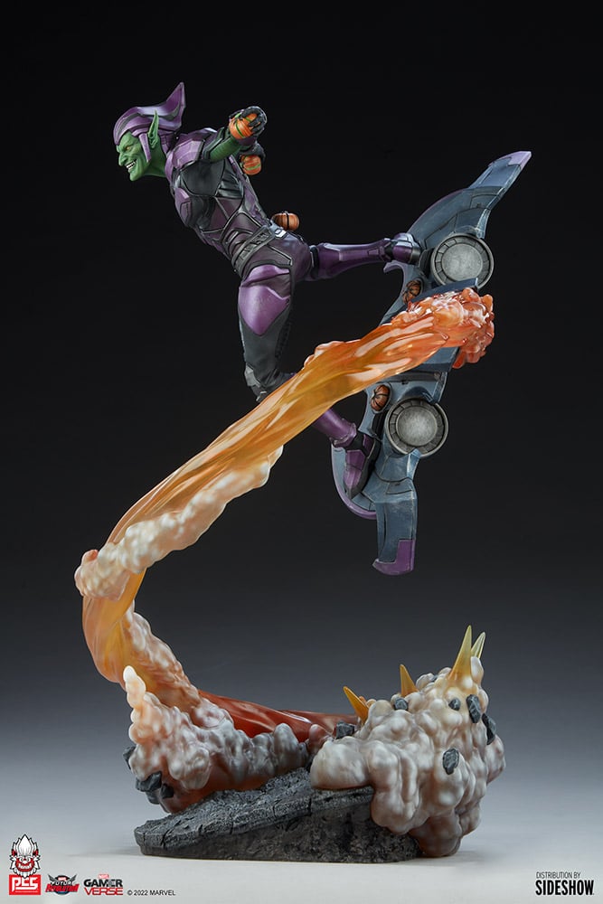 green goblin sixth scale diorama pcs marvel gallery b e bc