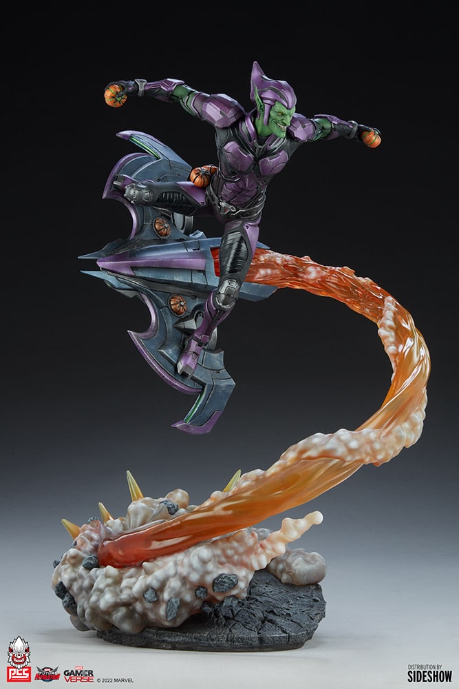 green goblin sixth scale diorama pcs marvel gallery b d