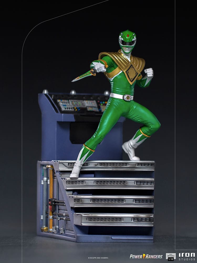 green ranger scale statue mighty morphin power rangers gallery f ca afe f