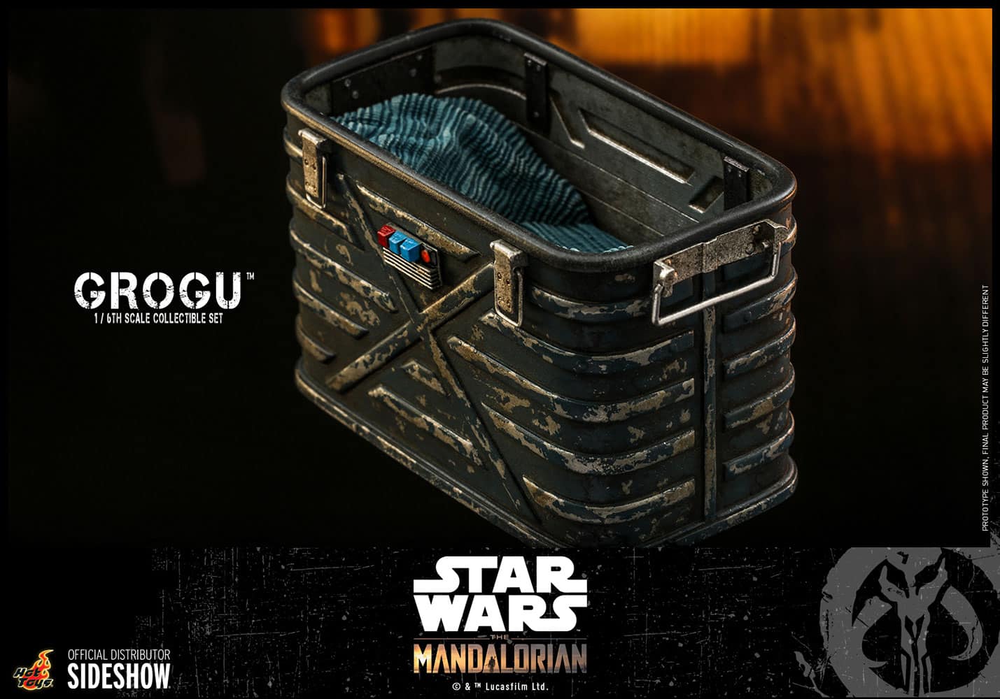 grogu sixth scale figure set star wars gallery b b