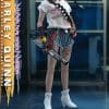 harley quinn caution tape jacket version dc comics gallery e d f dc