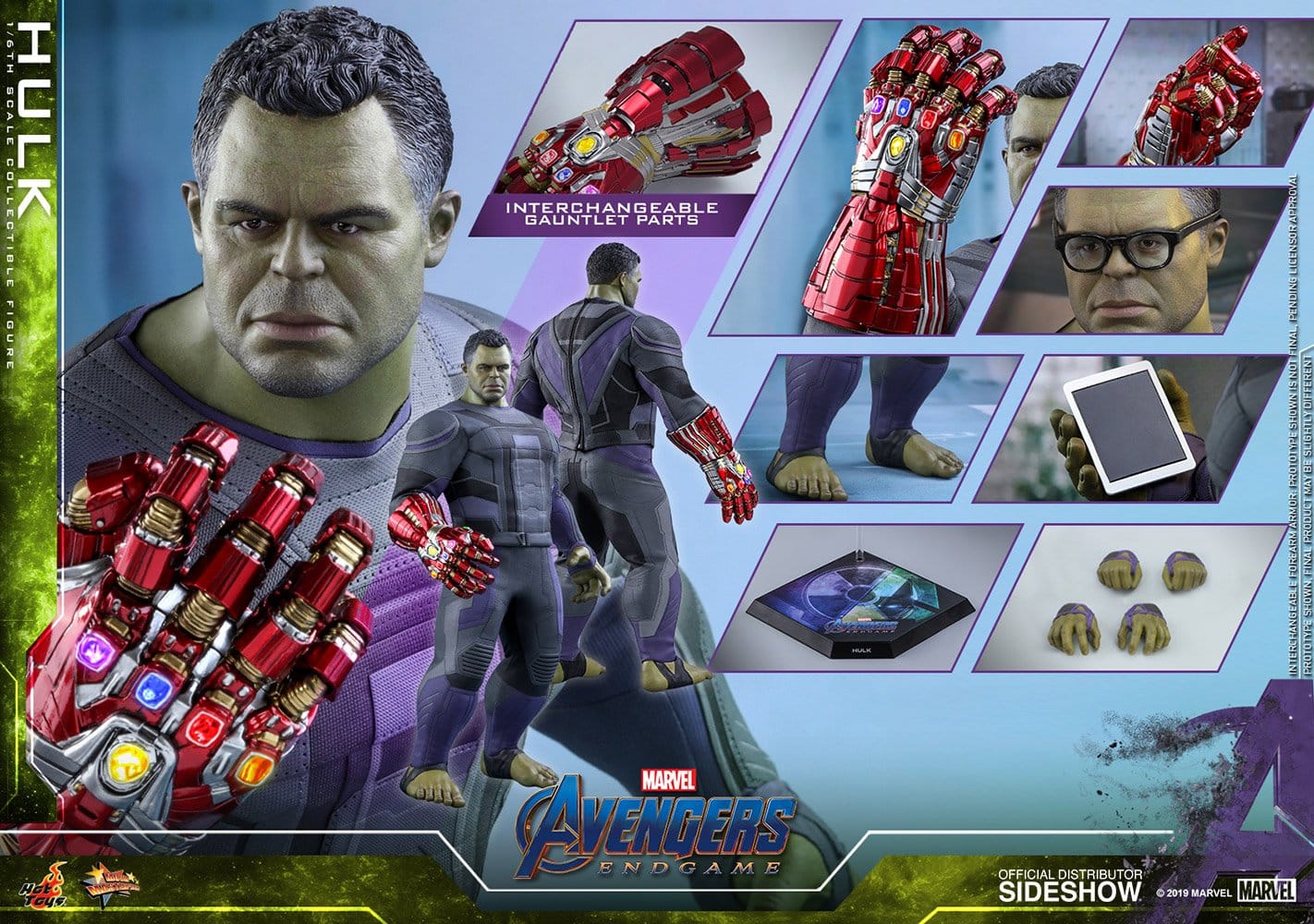 hulk sixth scale figure marvel gallery da aef b dc