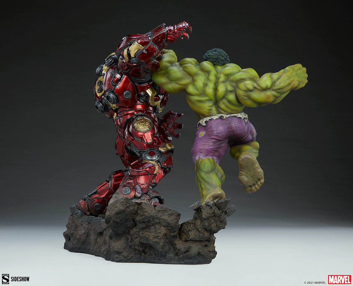 hulk vs hulkbuster marvel gallery b