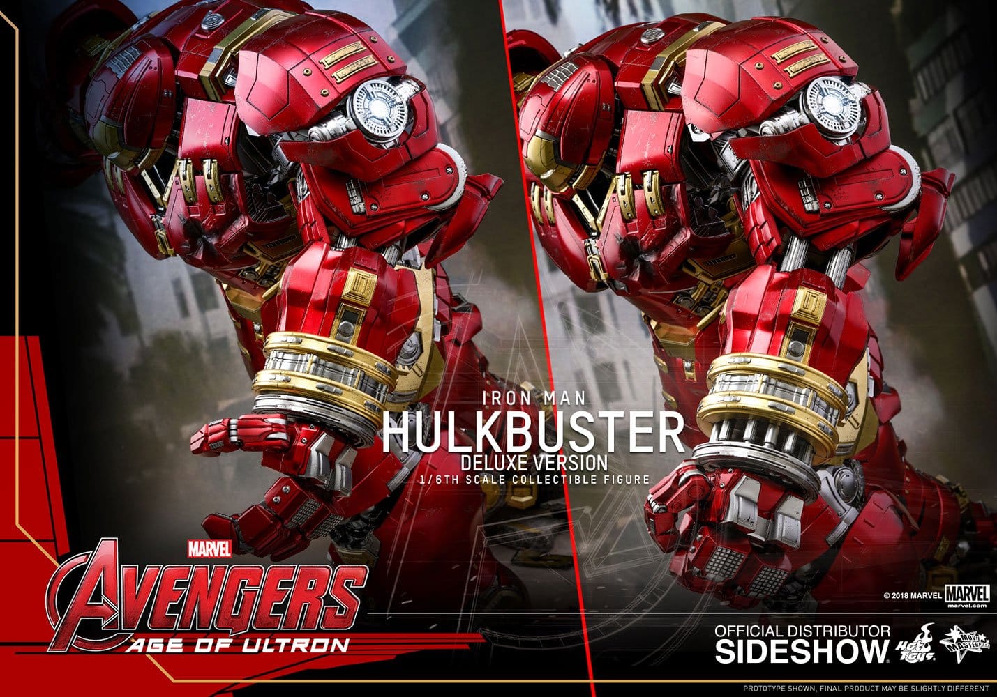hulkbuster deluxe version marvel gallery c ba c e be