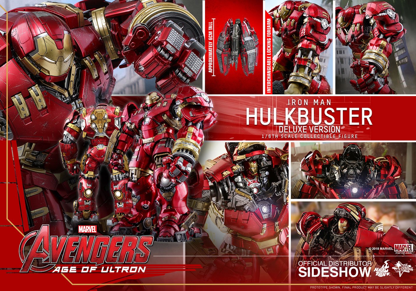 hulkbuster deluxe version marvel gallery c ba e d