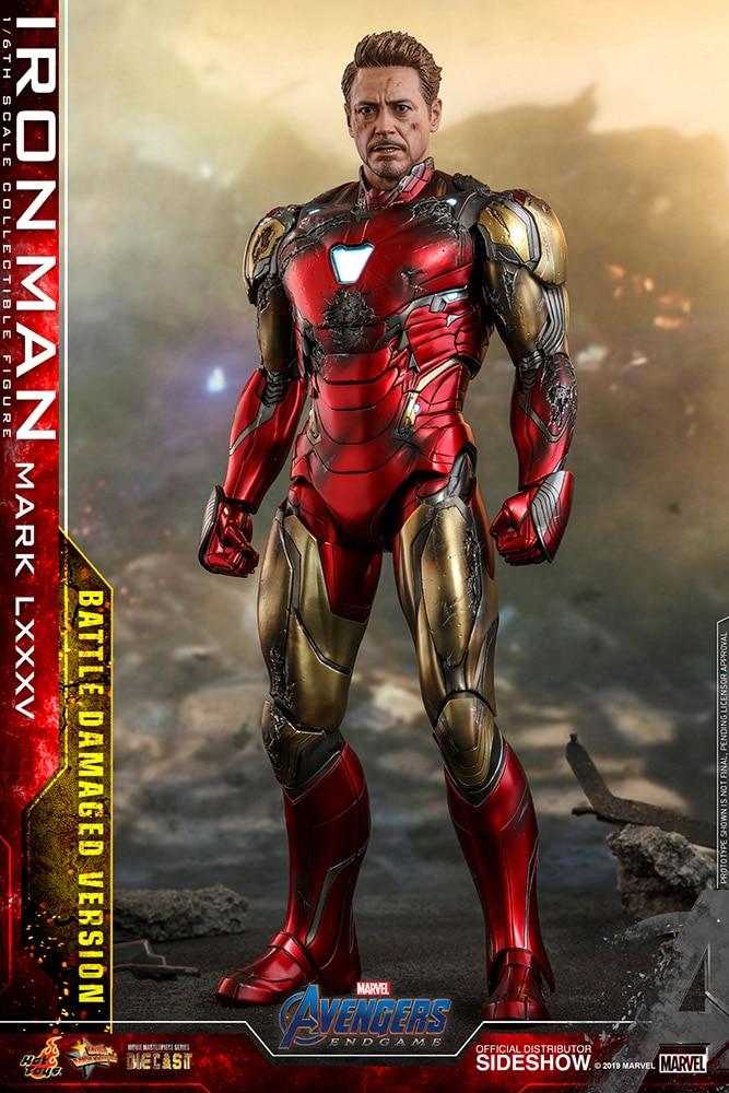 Avengers Endgame Iron Man Mark LXXV Battle-Damaged Sixth Scale Figure Exclusive Edition