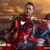 iron man mark lxxxv battle damaged version marvel gallery d e df